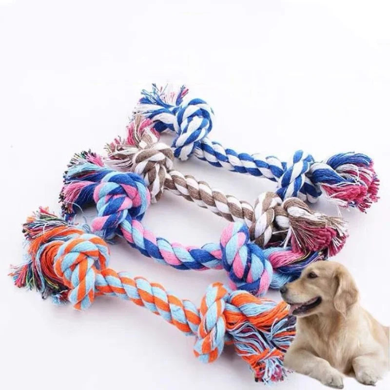 RopePaw™ — Premium Cotton Rope Chew Toy for Dogs