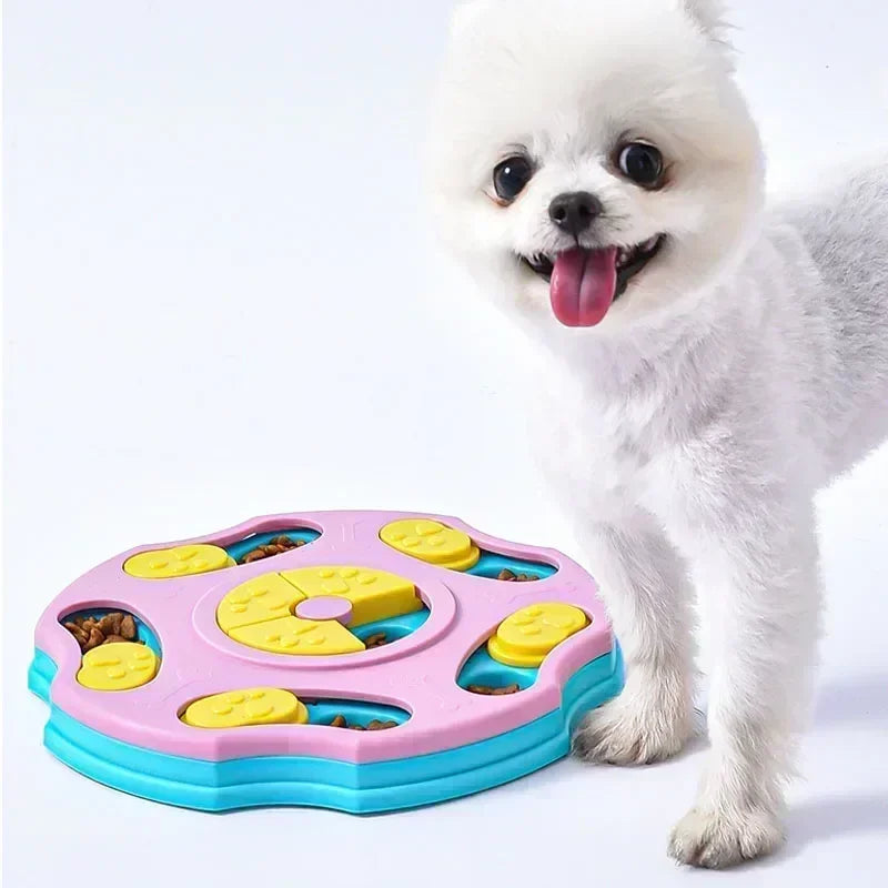 PuzzlePaw™ — Interactive Slow Feeder & IQ Training Toy for Dogs