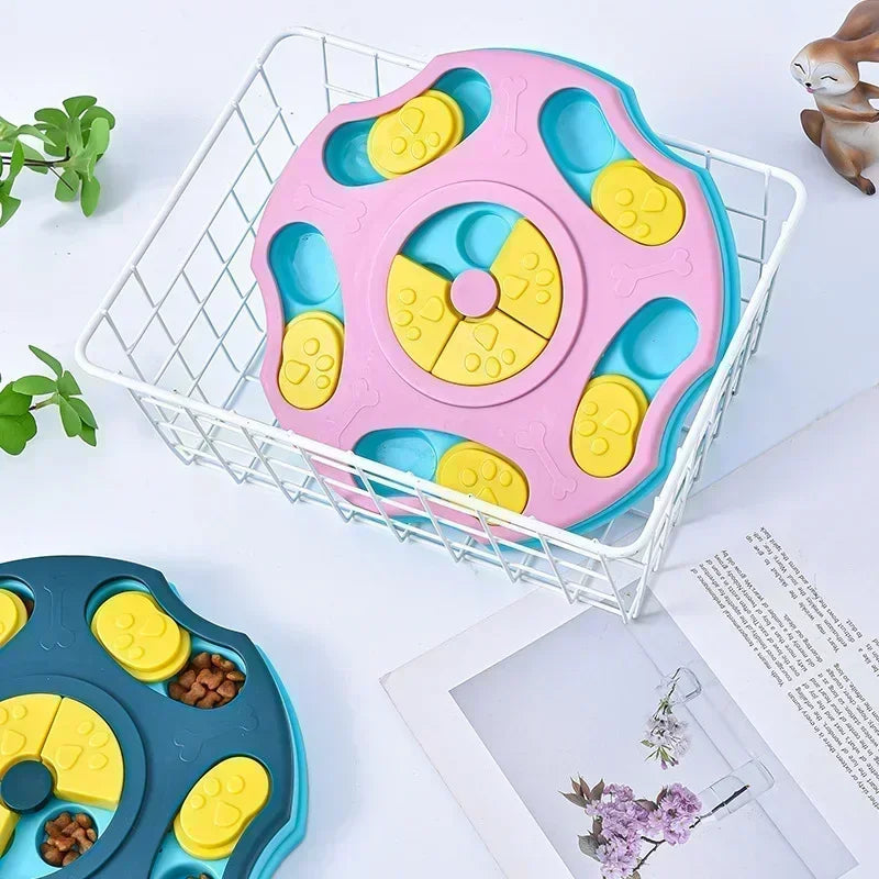 PuzzlePaw™ — Interactive Slow Feeder & IQ Training Toy for Dogs