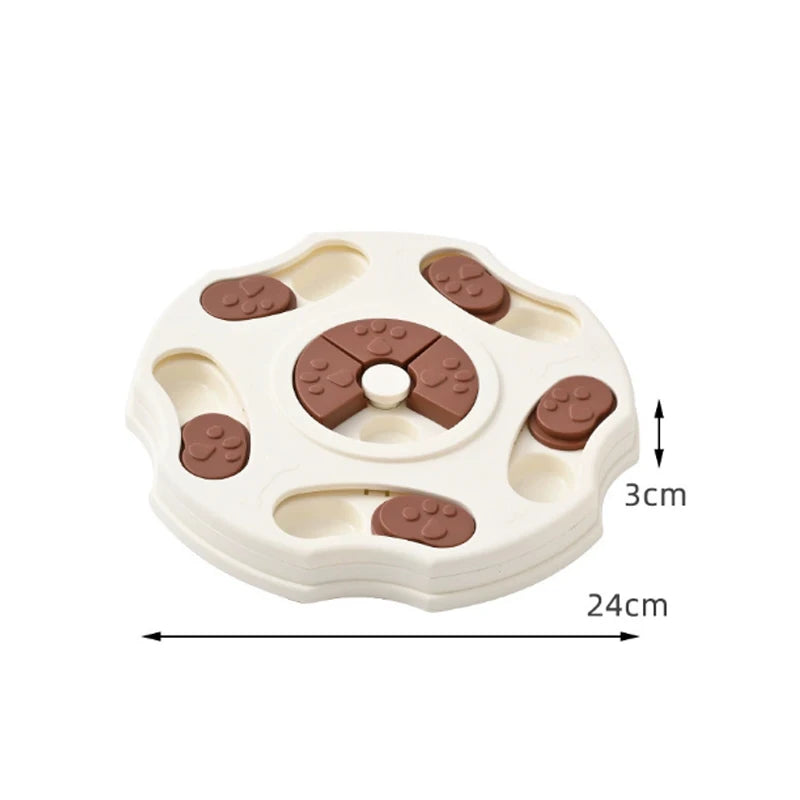 PuzzlePaw™ — Interactive Slow Feeder & IQ Training Toy for Dogs