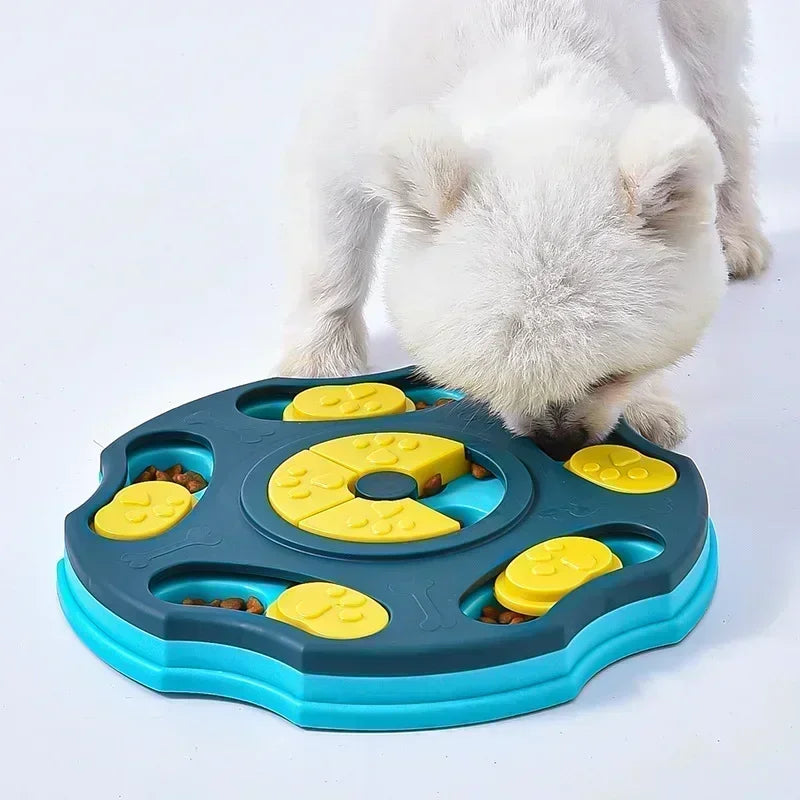 PuzzlePaw™ — Interactive Slow Feeder & IQ Training Toy for Dogs