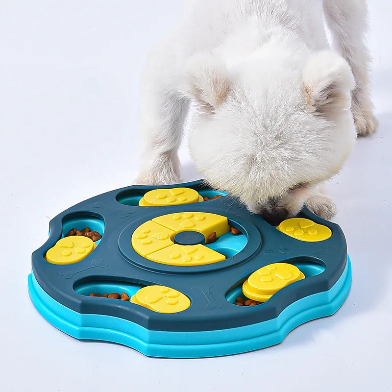 PuzzlePaw™ — Interactive Slow Feeder & IQ Training Toy for Dogs