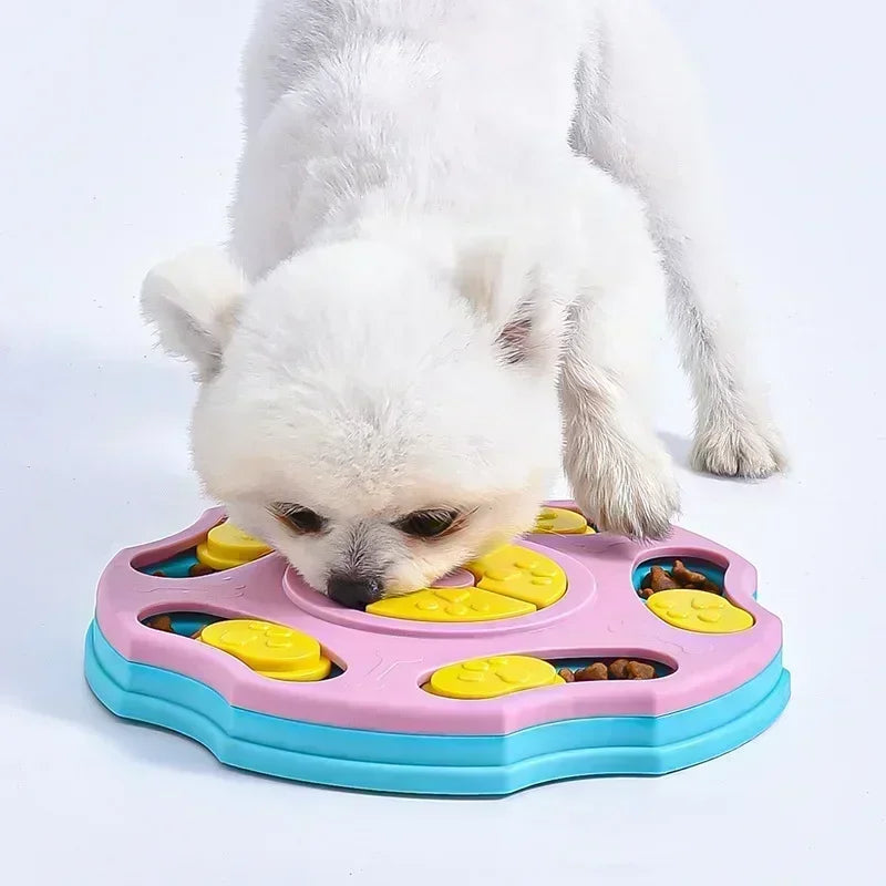 PuzzlePaw™ — Interactive Slow Feeder & IQ Training Toy for Dogs