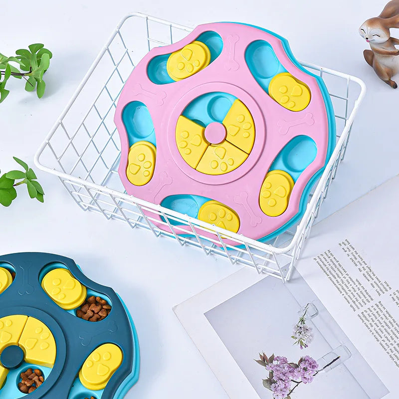 PuzzlePaw™ — Interactive Slow Feeder & IQ Training Toy for Dogs